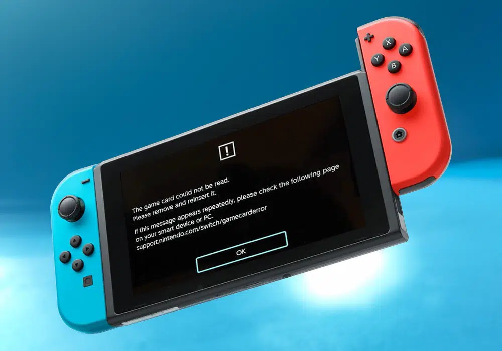 Nintendo-Switch-gamecard-reader-reparatie