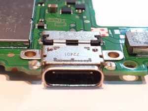 Nintendo Switch Oled USB-C poort reparatie