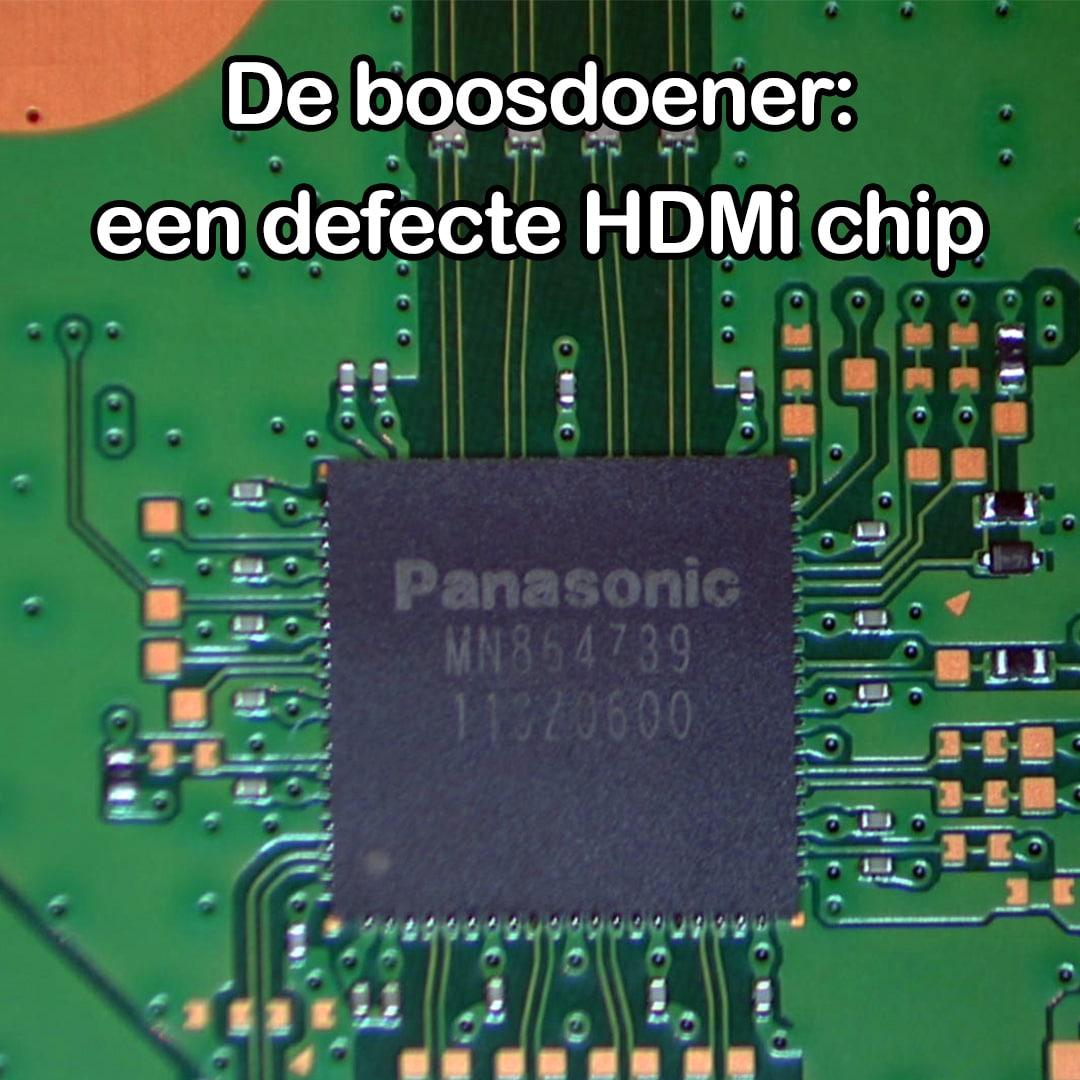Playstation 5 MN864739 hdmi chip reparatie