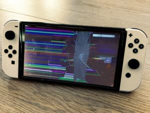 Nintendo switch oled scherm kapot