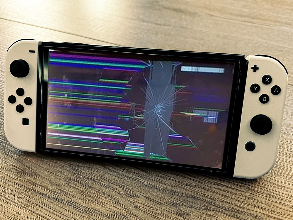Nintendo switch oled scherm reparatie