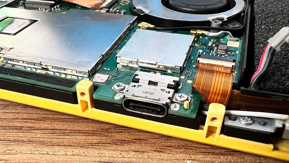 Nintendo Switch Lite usb-c poort reparatie