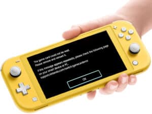 Nintendo Switch The Gamecard Could not Be read