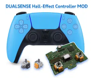 Dualsense Met Hall Effect Sensor Lichtblauw